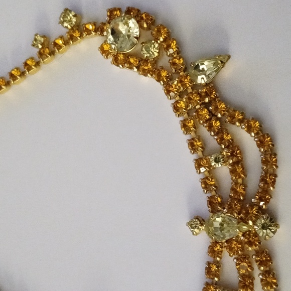 Vintage Rhinestone Choker - Picture 6 of 6